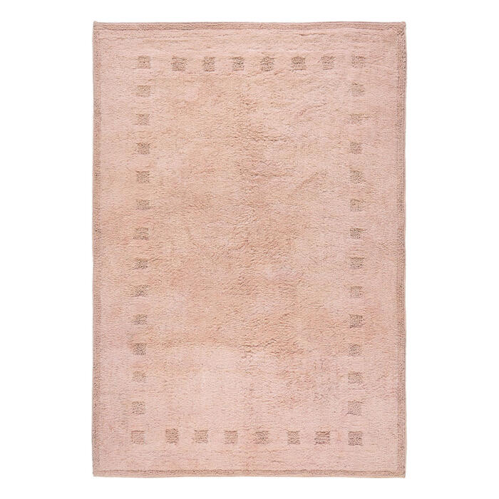 Χαλί βαμβακερό Cottony Art 9554 Ροζ 100×150 Beauty Home