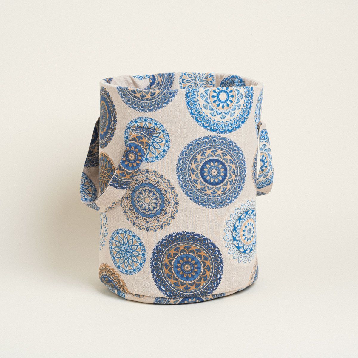 Beauty Home ΣΑΚΟΣ ΚΥΛΙΝΔΡΟΣ 43 x 30 cm ΜΠΛΕ ΜΑΝΤΑΛΑ