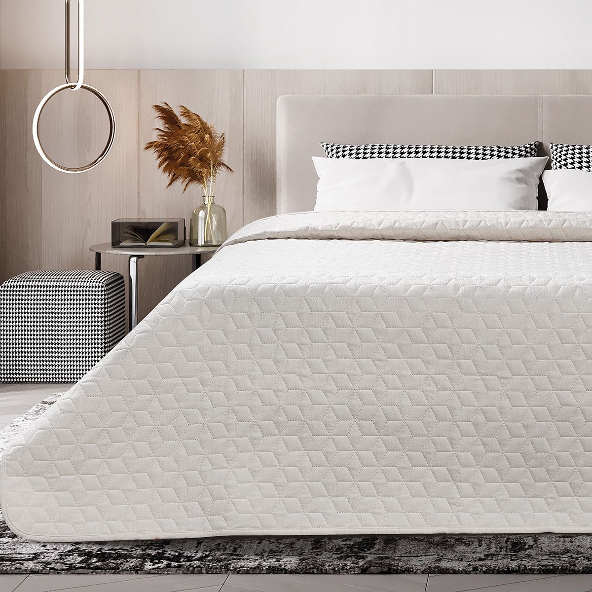 Beauty Home Κουβερλί υπέρδιπλο Trivial Art 12100 σε 3 αποχρώσεις 230×260