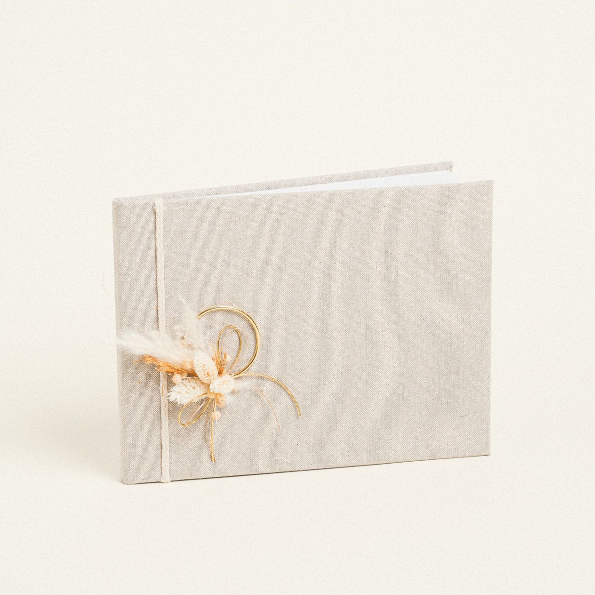 Beauty Home ΒΙΒΛΙΟ ΕΥΧΩΝ ΜΠΕΖ ΧΡΥΣΟ LUREX