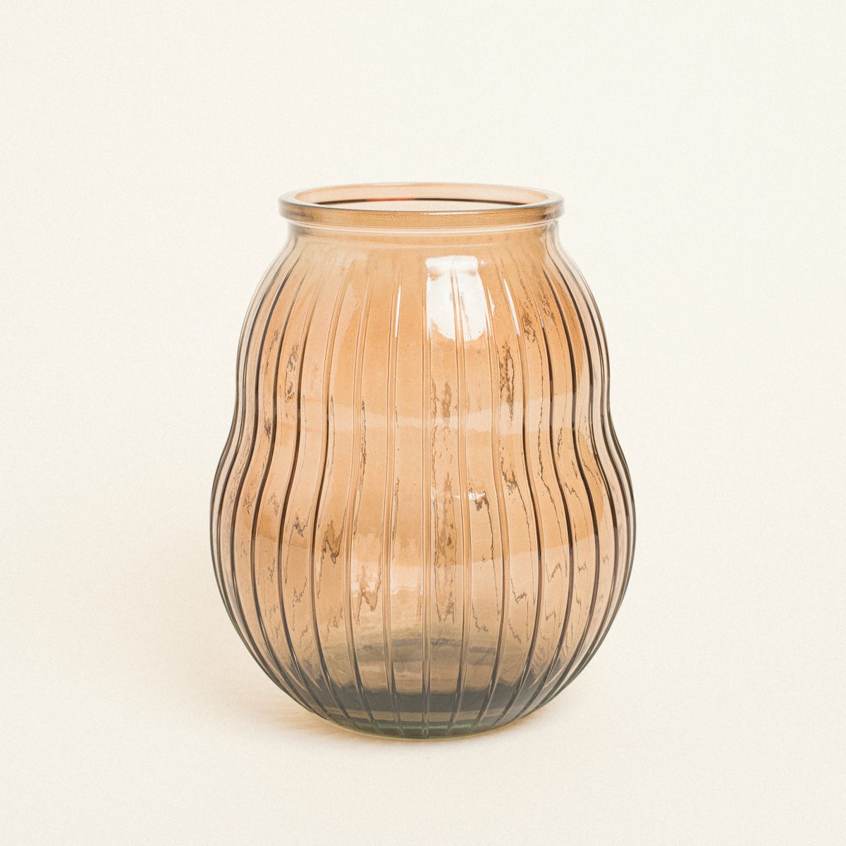 Beauty Home Γυάλινο Βάζο Ανάσα 23 CM