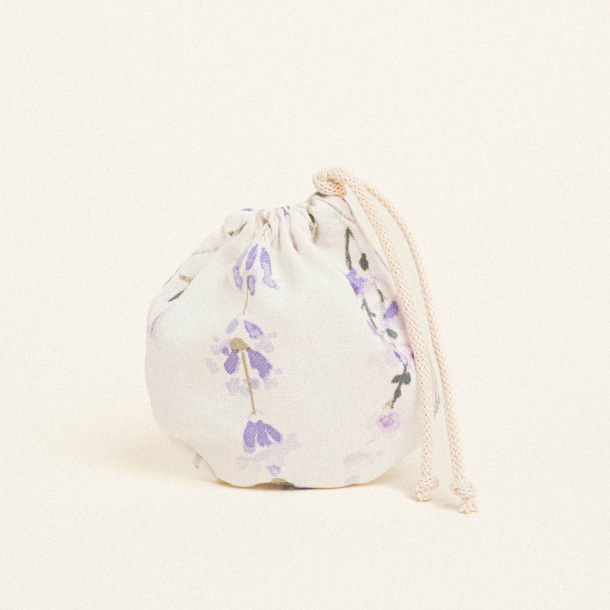 Beauty Home ΠΟΥΓΚΙ ΟΒΑΛ ΜΕ ΚΟΡΔΟΝΙ 13 x 14 cm ΛΕΒΑΝΤΑ ΟΨΗ ΑΚΟΥΑΡΕΛΑΣ