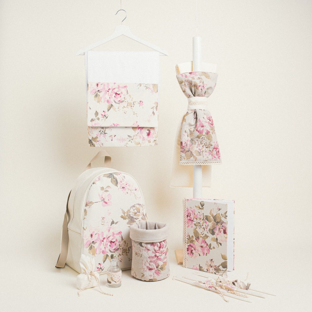 Beauty Home ΣΕΤ ΒΑΠΤΙΣΗΣ ΚΛΑΣΙΚΟ ΦΛΟΡΑΛ