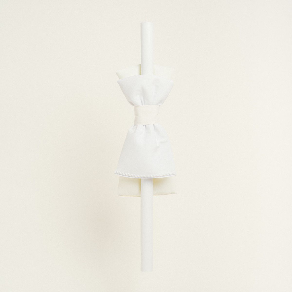 Beauty Home ΛΑΜΠΑΔΑ ΒΑΠΤΙΣΗΣ ΜΟΝΟΧΡΩΜΟ PREMIUM ΕΚΡΟΥ