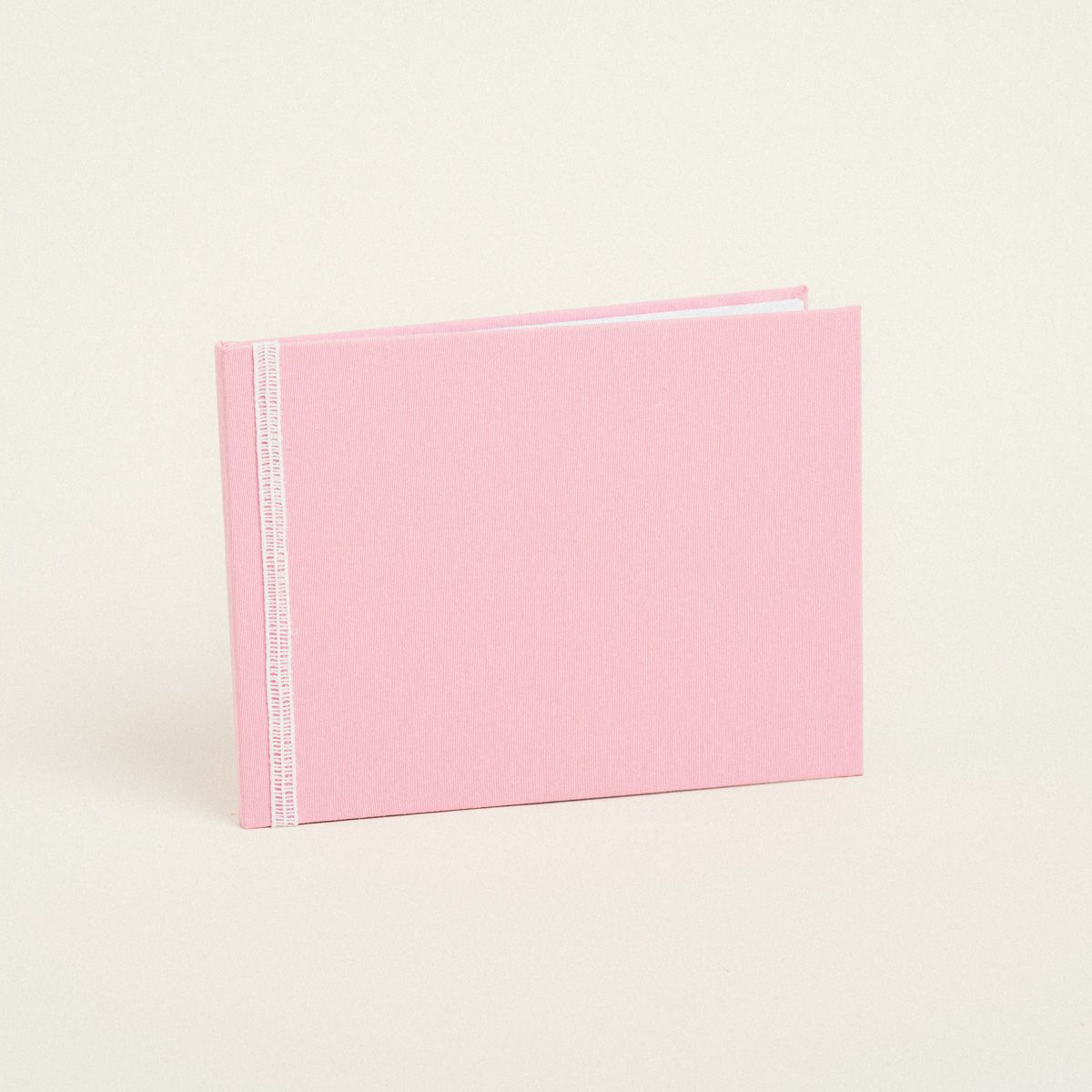 Beauty Home ΒΙΒΛΙΟ ΕΥΧΩΝ ΜΟΝΟΧΡΩΜΟ PREMIUM ΡΟΖ ΠΛΑΓΙΟ  20,5 x 27,5 cm