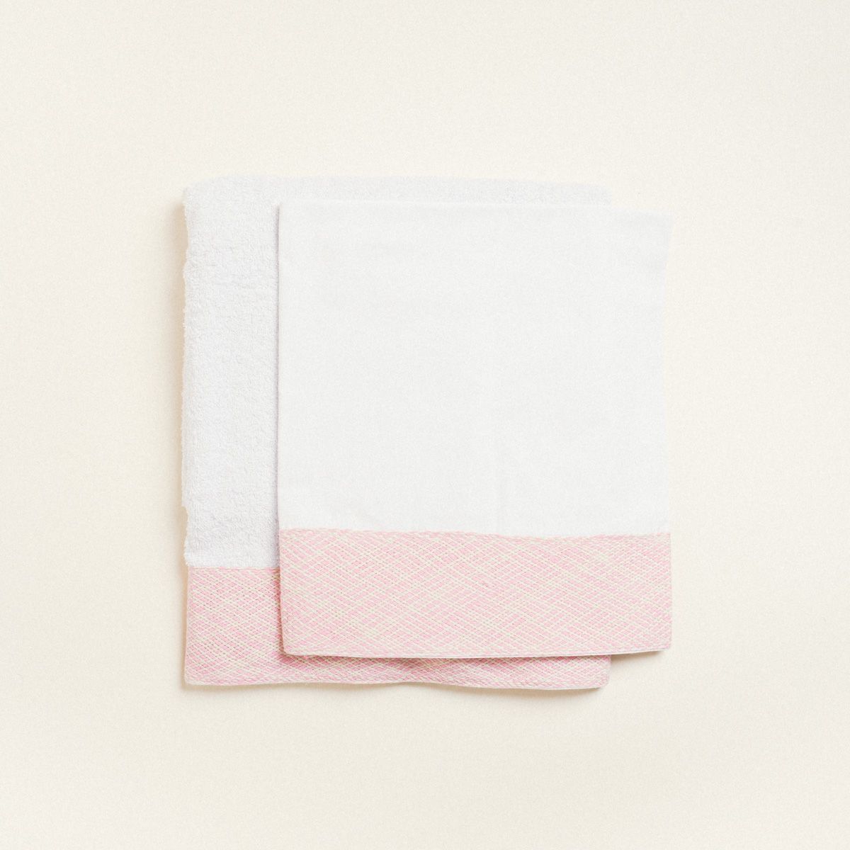 Beauty Home ΛΑΔΟΠΑΝΟ ΚΟΡΔΕΛΑ ΠΛΕΚΤΗ ΔΙΧΡΩΜΗ ΡΟΖ