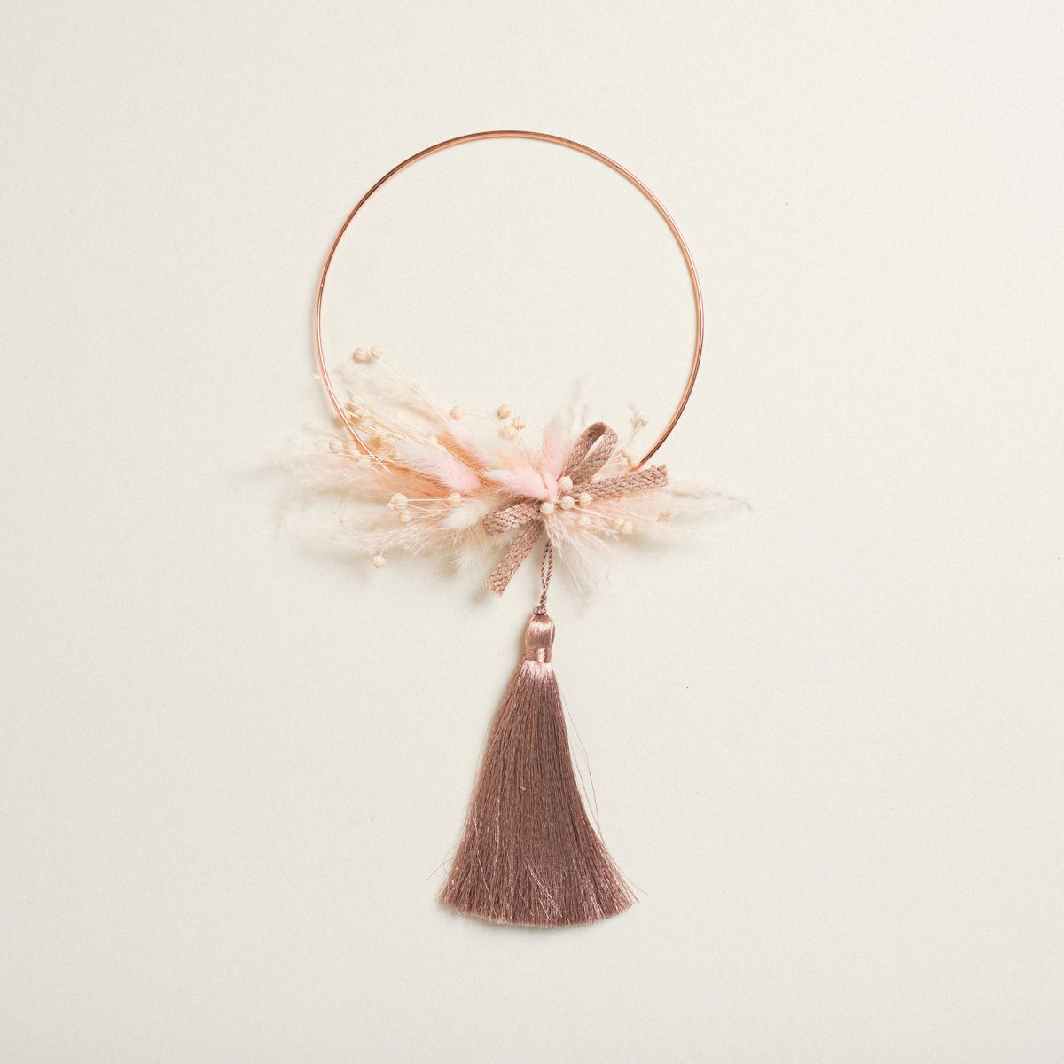 Beauty Home ΣΤΕΦΑΝΙ ΣΤΟΛΙΣΜΕΝΟ ΡΟΖ-ΧΡΥΣΟ ΜΕ ΑΠΟΞΗΡΑΜΕΝΑ