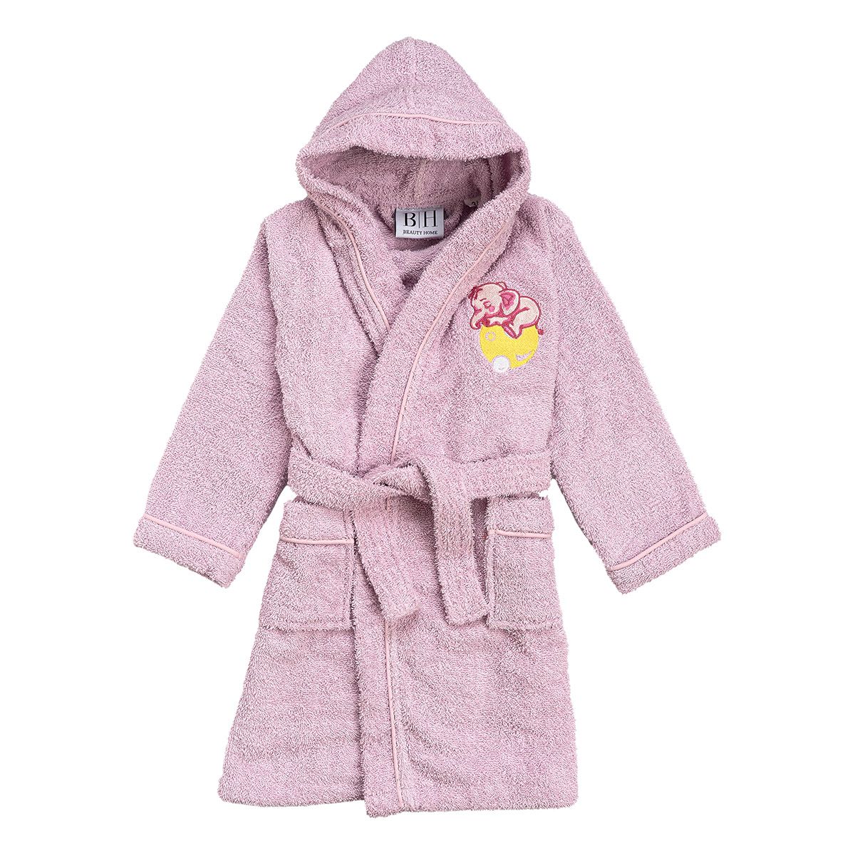 Beauty Home Μπουρνούζι βρεφικό-παιδικό Art 5420 3-4 ετών Λιλά