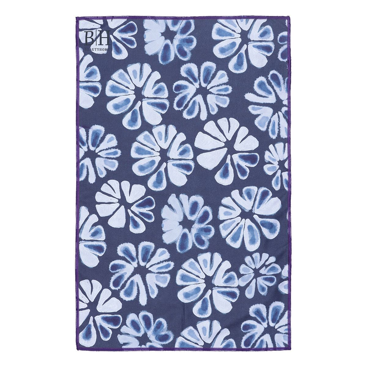 Beauty Home Πετσέτα κουζίνας διπλής όψης Microfiber Art 8650 40×60 Μπλε