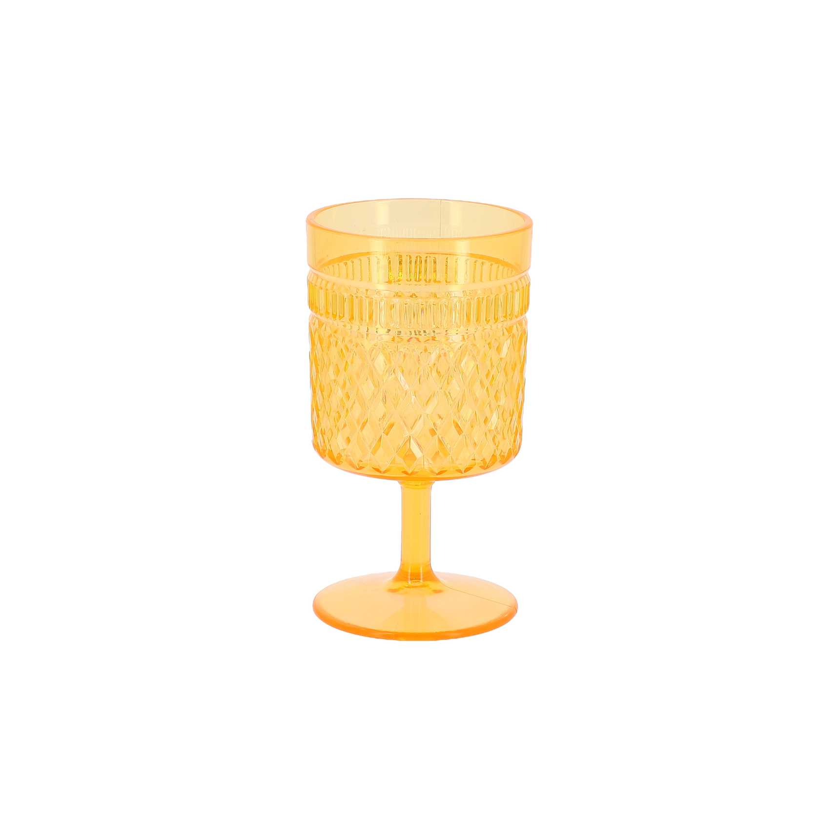 Beauty Home Ποτήρι επαναχρησιμοποιούμενο πλαστικό Élixir – Πορτοκαλί 270ml