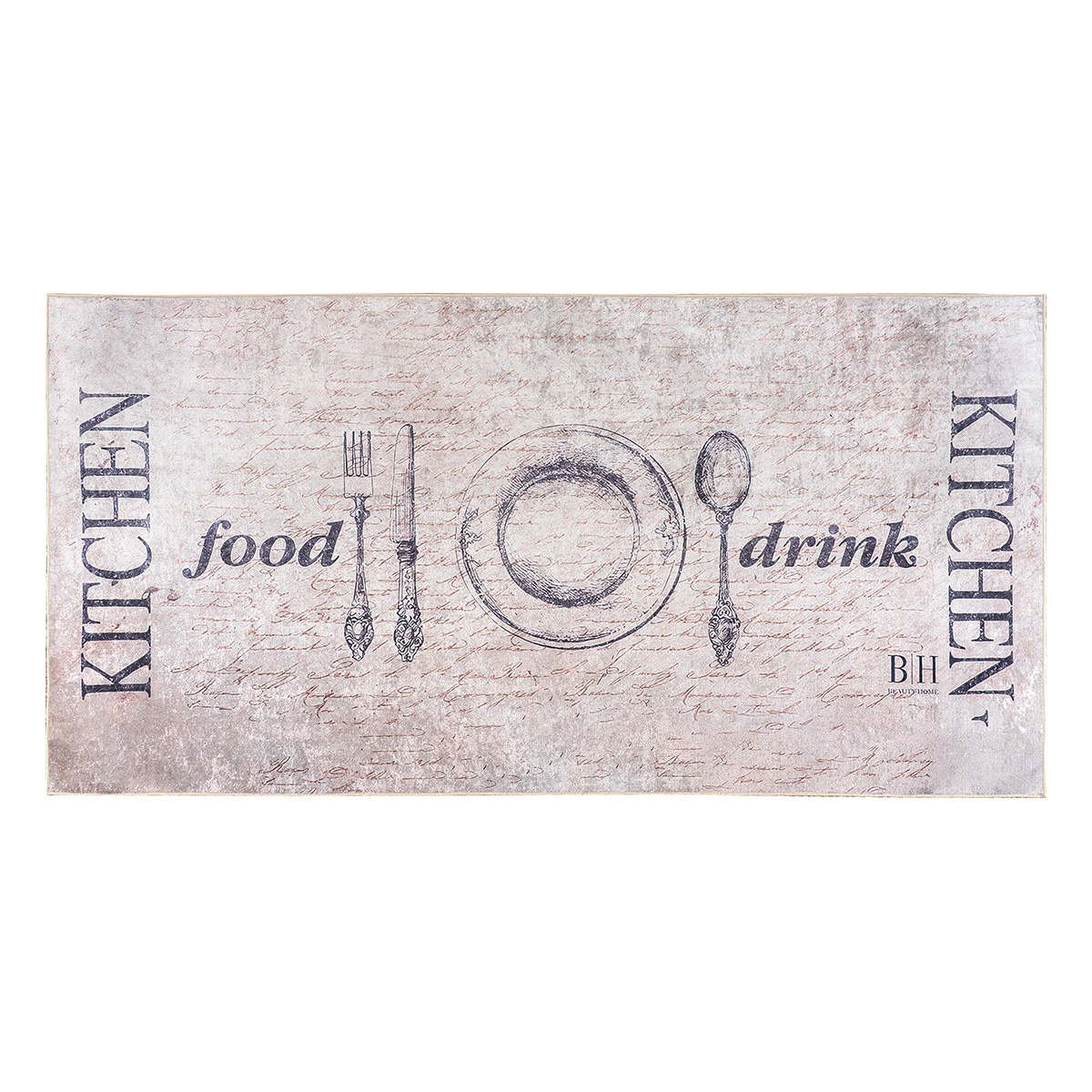 Beauty Home Χαλάκι κουζίνας Art 9071 100×200 Μπεζ