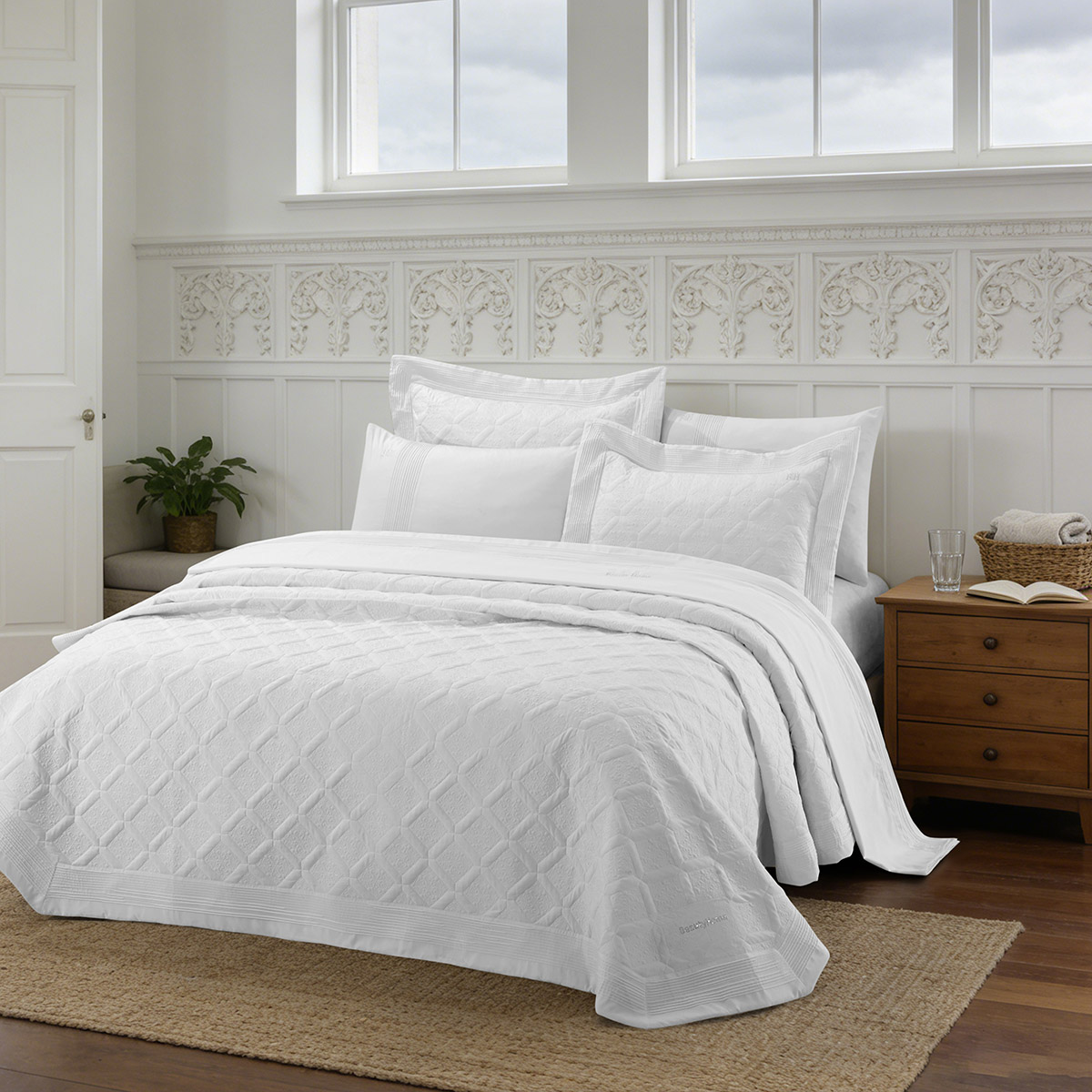 Beauty Home Νυφικό σετ 7 τμχ Promise Art 12507 230×250 Λευκό