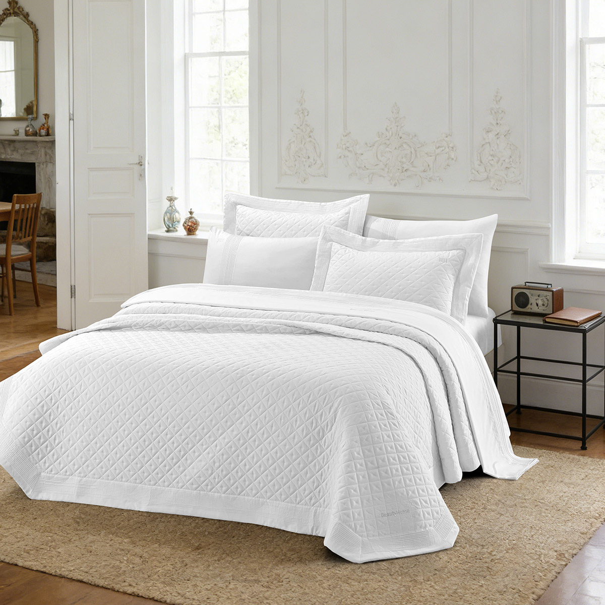 Beauty Home Νυφικό σετ 7 τμχ σε βαλίτσα Promise Art 12509 230×250 Λευκό