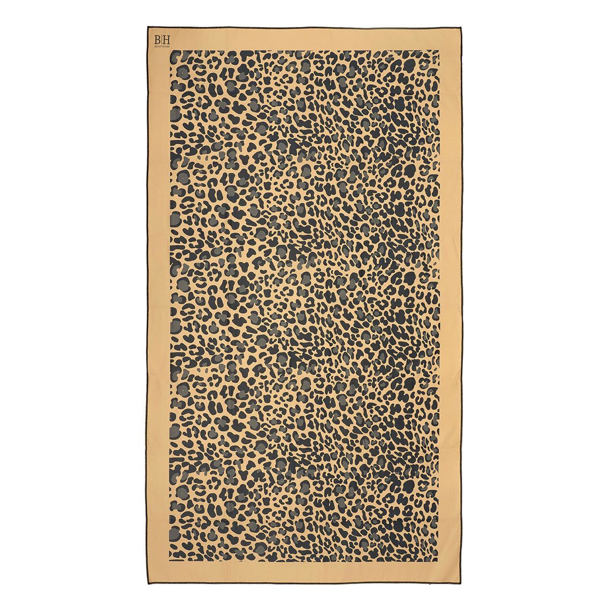 Beauty Home Πετσέτα θαλάσσης διπλής όψης Microfiber Art 2250 90×160 Μπεζ