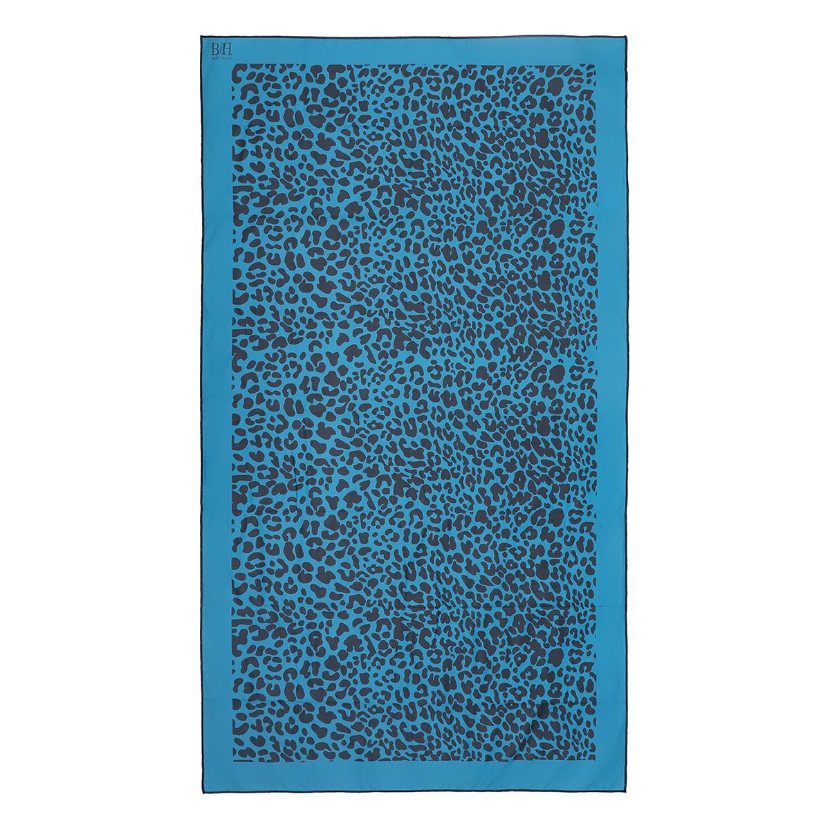 Beauty Home Πετσέτα θαλάσσης διπλής όψης Microfiber Art 2251 90×160 Μπλε