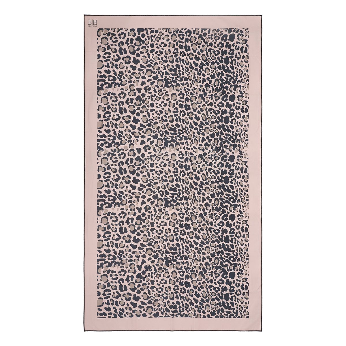 Beauty Home Πετσέτα θαλάσσης διπλής όψης Microfiber Art 2254 90×160 Άμμου