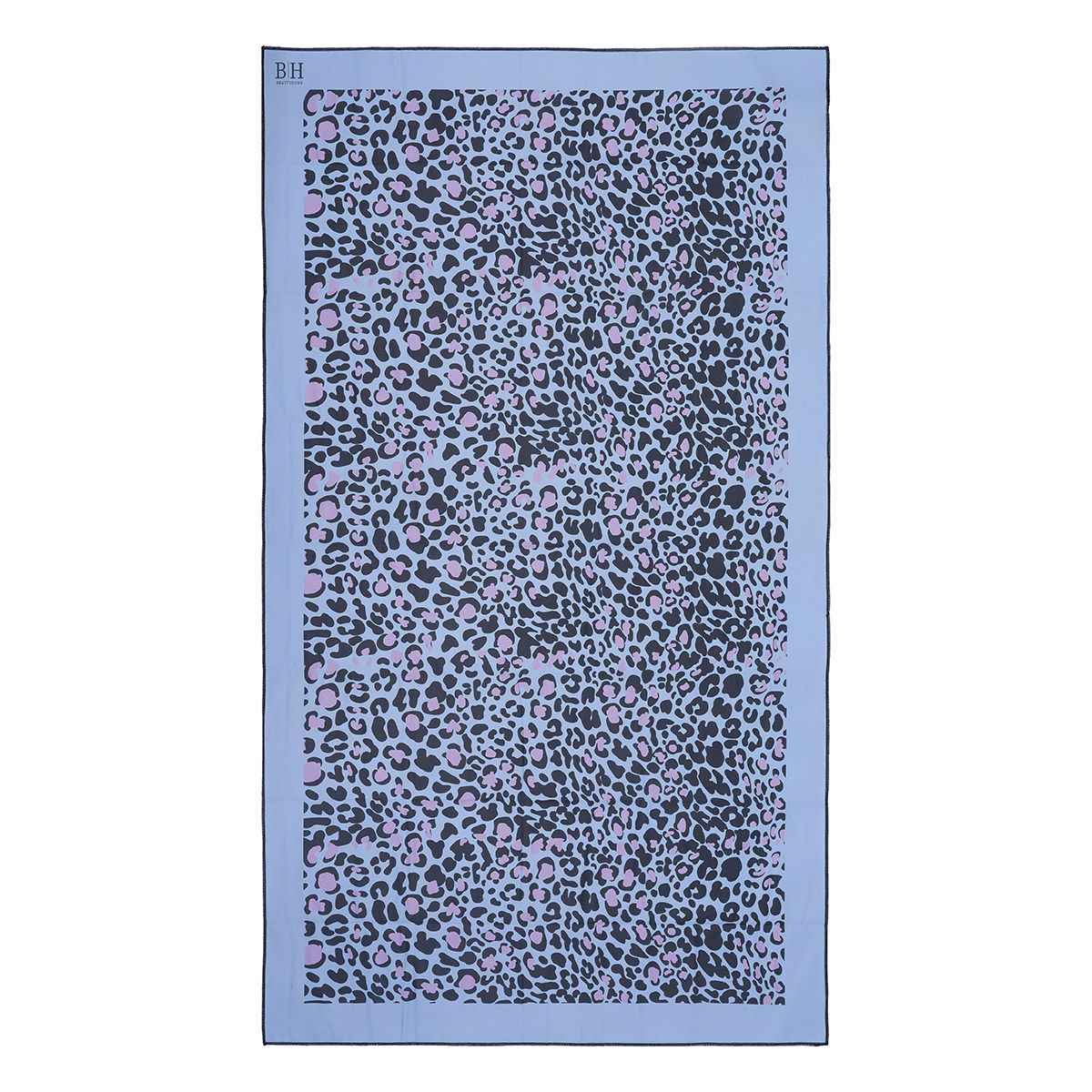 Beauty Home Πετσέτα θαλάσσης διπλής όψης Microfiber Art 2255 90×160 Λιλά