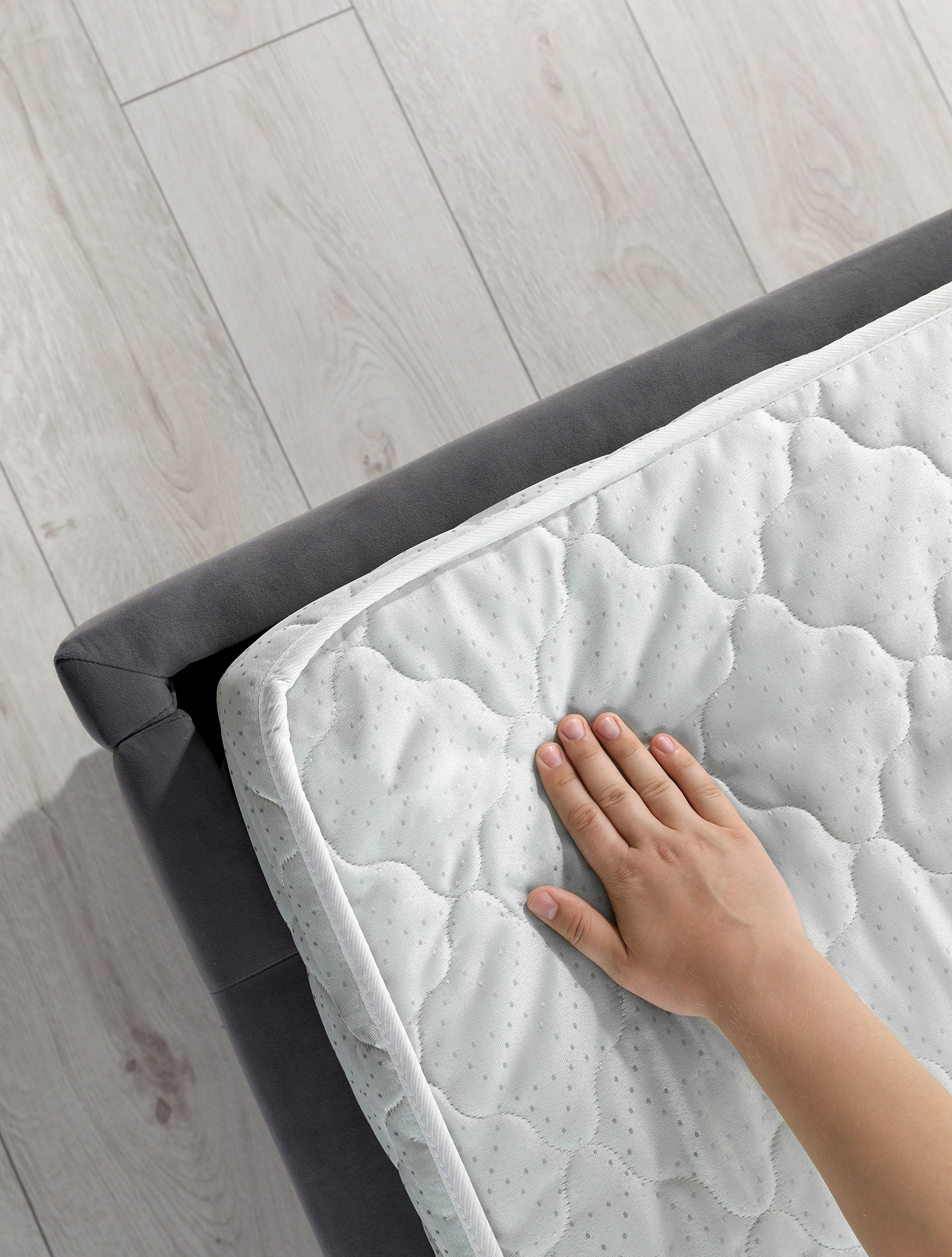 Ανώστρωμα Memory Foam αντιολισθητικό και με λάστιχα SLEEPWAVE Madi