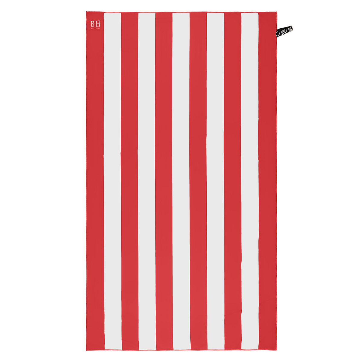 Beauty Home Πετσέτα θαλάσσης Microfiber 200gsm Art 2281 90x160 Κόκκινο