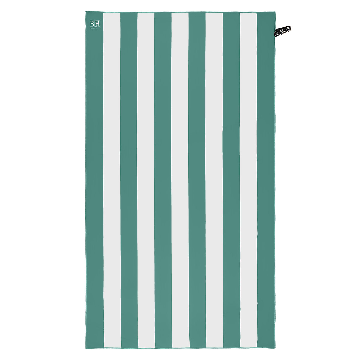 Beauty Home Πετσέτα θαλάσσης Microfiber 200gsm Art 2282 90×160 Πράσινο