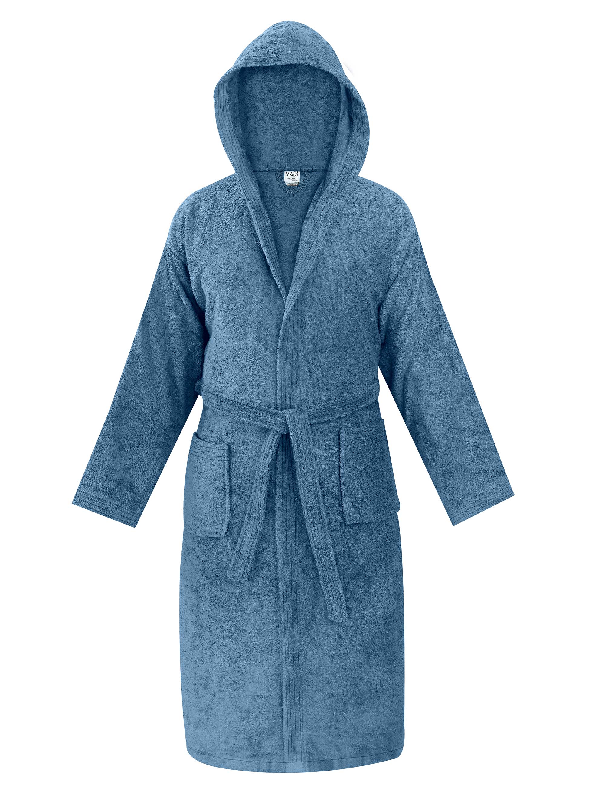 Μπουρνούζι με κουκούλα OLIA DENIM BLUE Madi