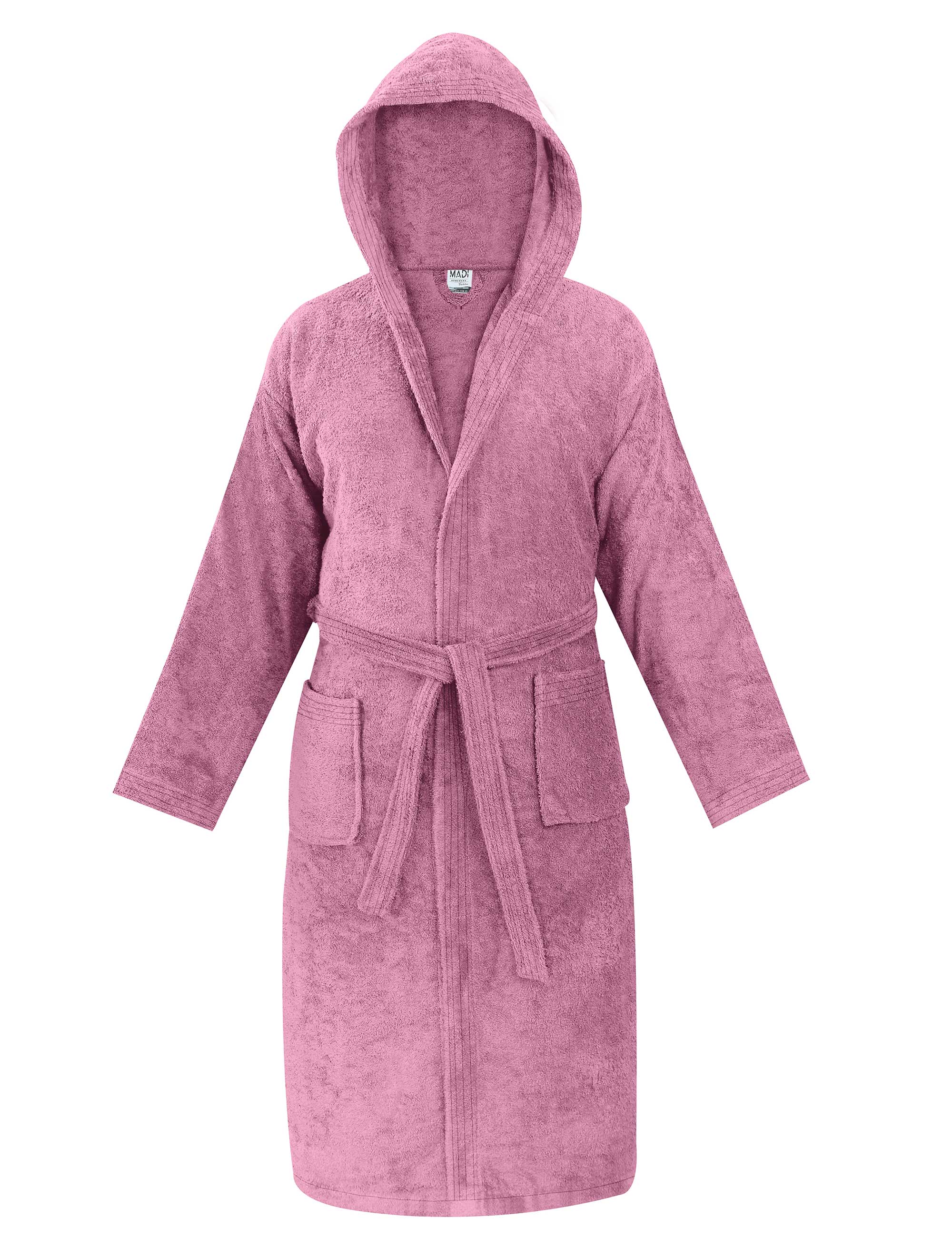 Μπουρνούζι με κουκούλα OLIA NUDE PINK Madi