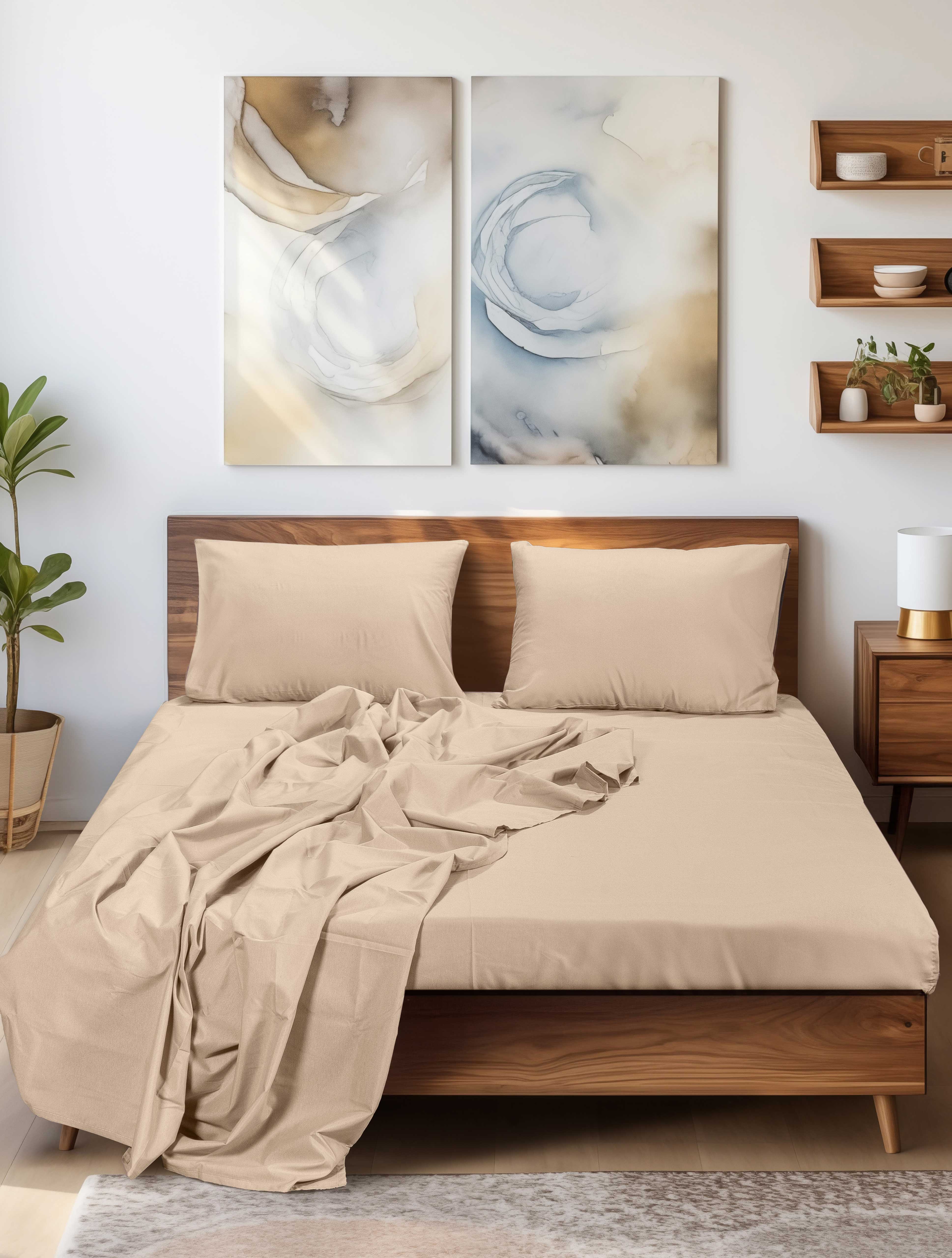 Σεντόνι SLEEK BEIGE Madi