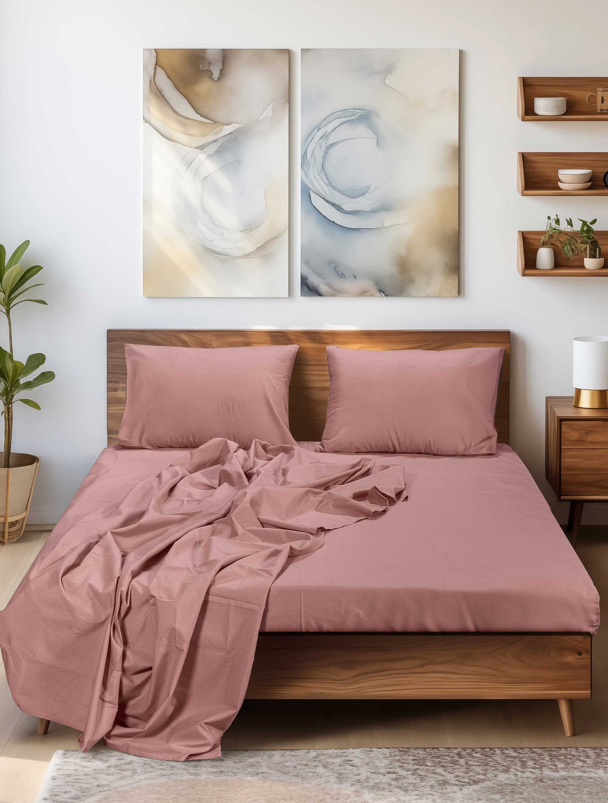 Σεντόνι SLEEK PINK Madi