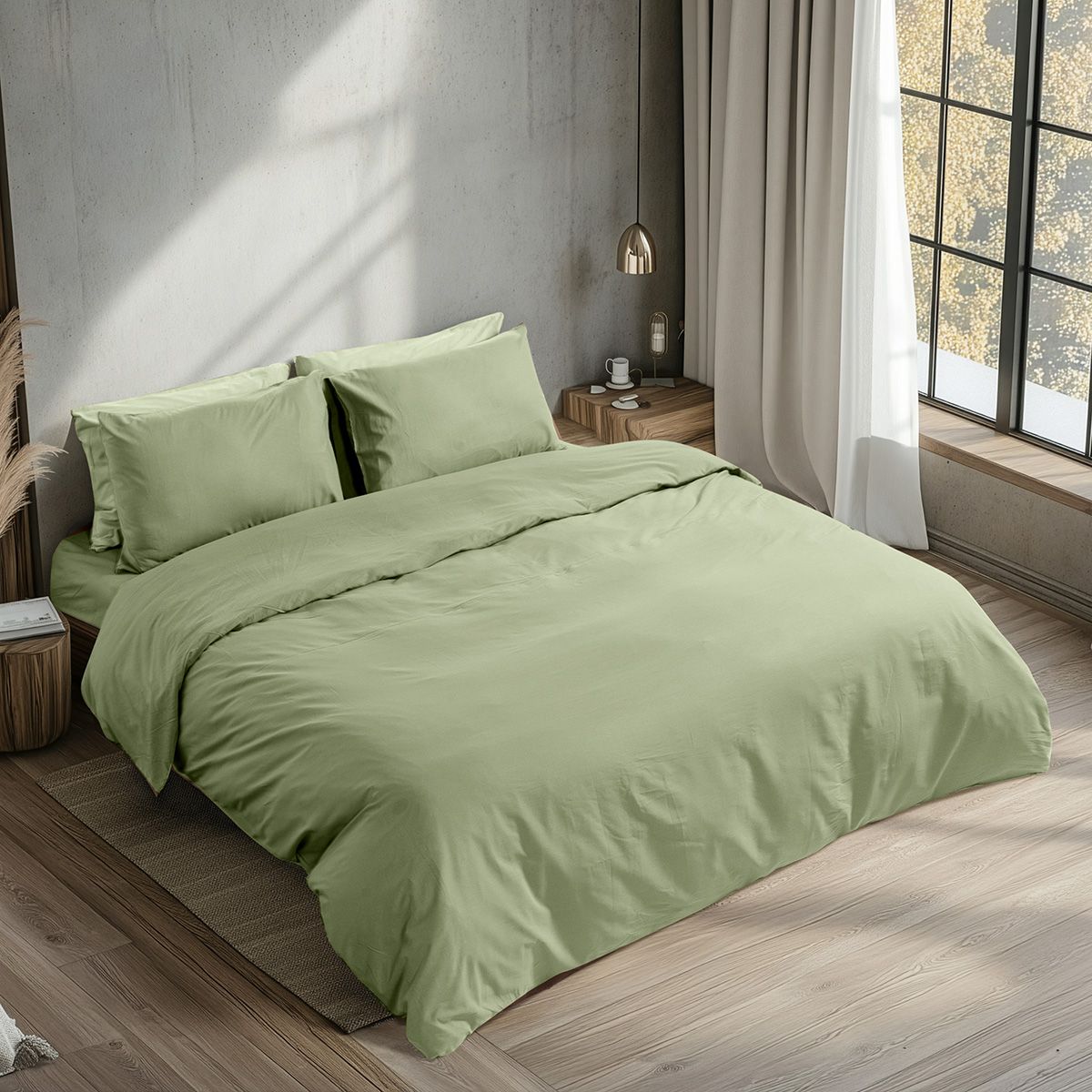Beauty Home Σεντόνι υπέρδιπλο με λάστιχο Prime Art 1230 170x200+35 Λαδί