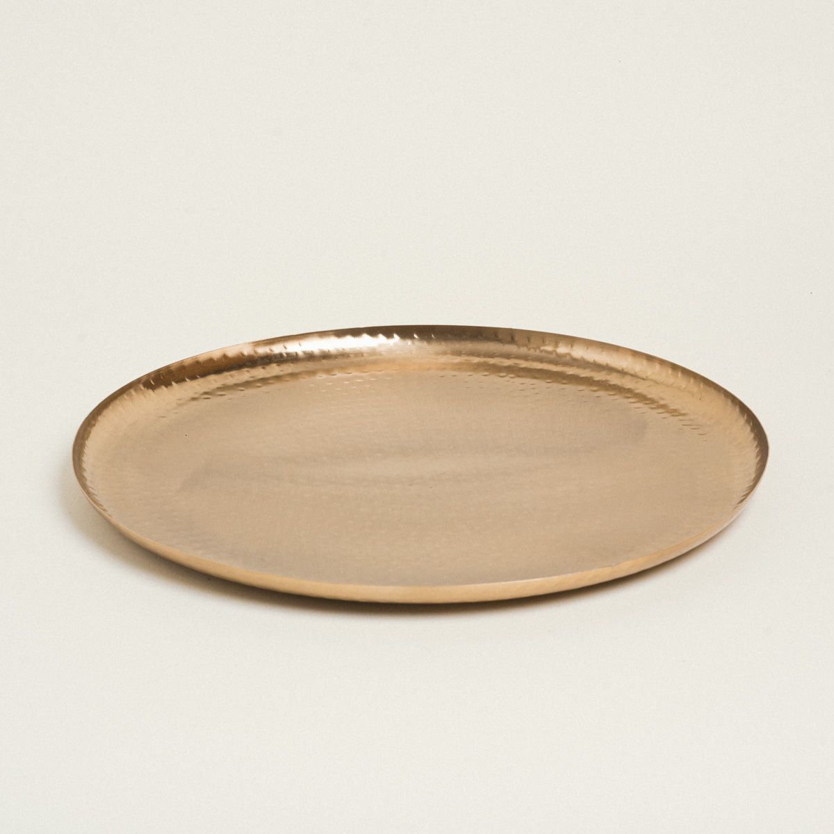 Beauty Home ΔΙΣΚΟΣ ΜΕΤΑΛΛΙΚΟΣ ΧΡΥΣΟΣ 45 cm