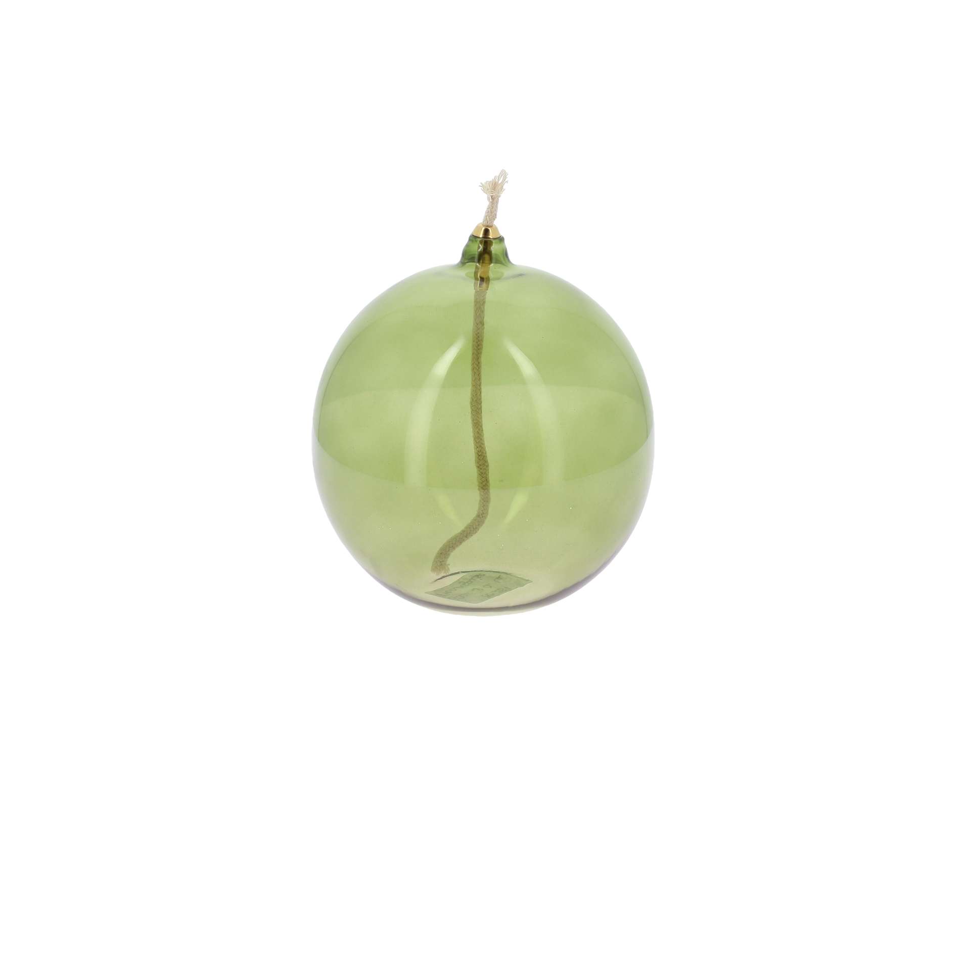Beauty Home Λάμπα λαδιού Lena – φιστικί – Ø12,5x13cm