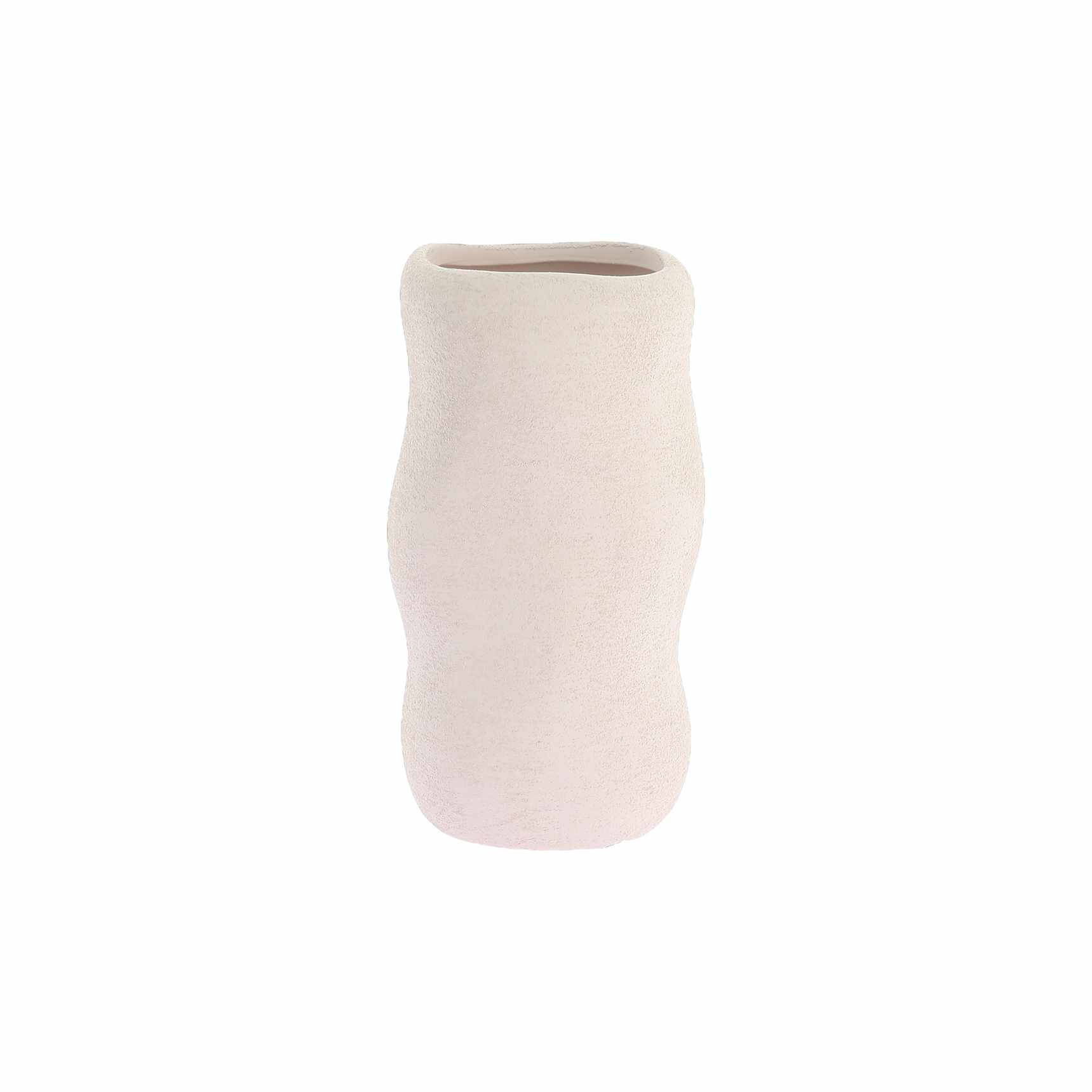 Beauty Home Βάζο Κεραμικό Thalya – Λευκό Ø10x18cm